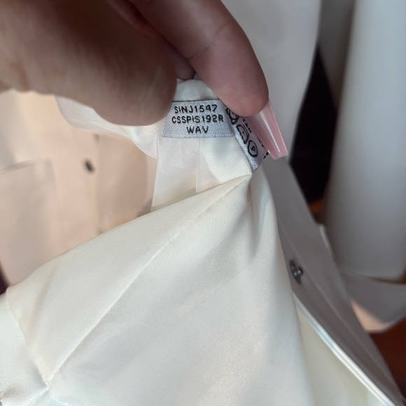 🌹Calvin Klein Tie Waist Belted Faux-leather Jacket - Picture 9 of 14